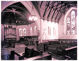 "Ladysmith, 1961. All Saints church interior."