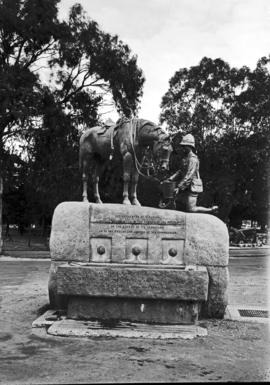 Port Elizabeth, 1934. Horse memorial.
