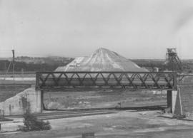 Johannesburg, June 1954. New bridge over rail at Kaserne.