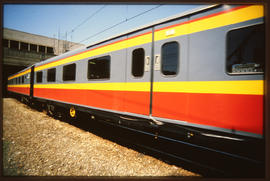 SAR type L-1-T coach on Metroblitz train.