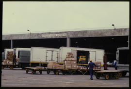 
SAR trucks at goods depot.
