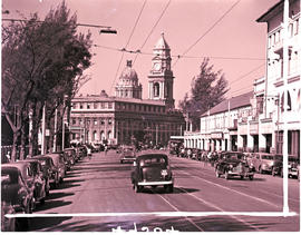 Durban, 1945. Soldiers Way at main Post Office.
