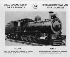 SAR postcard series No 34: Class 8.
