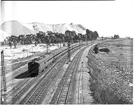 "Johannesburg, 1951. Reef passenger train."