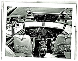 
SAA Boeing 727 cockpit.
