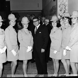 September 1971. Annual party hosted by the General Manager. SAA hostesses.