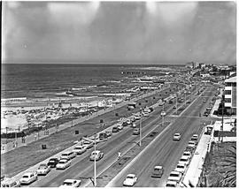 Port Elizabeth, 1965. Seaside promenade.