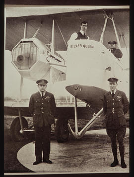 Officers and crew of the 'Silver Queen'.