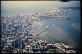 Durban, 1975. Aerial view.