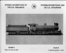 SAR postcard series No 36: Class 9.