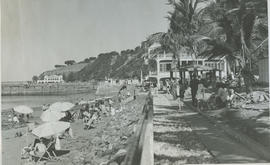 "Lourenco Marques, Mozambique, 1945. Polana beach."