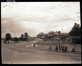 Kroonstad, 1947. Railway station.