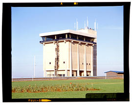 Bapsfontein, December 1982. Control tower at Sentrarand. [T Robberts]
