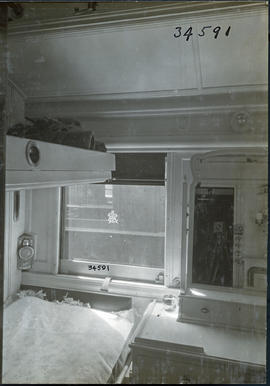 
Interior of a Royal coach No 3.

