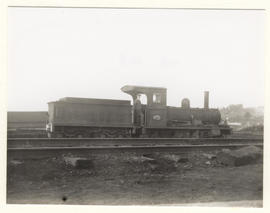 SAR Class NG6 No 105 narrow gauge. One of the two 'Lawley' engines fitted with a bogie tender and...