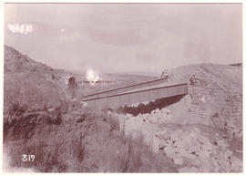Circa 1900. Anglo-Boer War. Bridge at 269.25 miles.