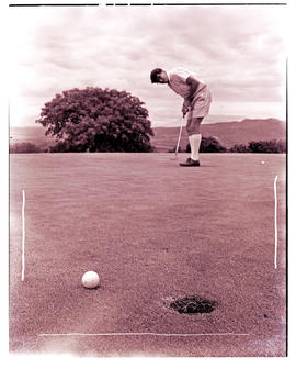 "Nelspruit, 1960. Golfing."