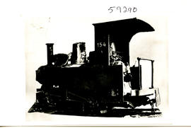 First engine used in South-West Africa Zwillinge No 154A.