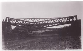 Circa 1900. Anglo-Boer War. Leeuwfontein bridge No 2, between Stormberg Junction and Burgersdorp.