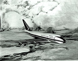 
Model of SAA Boeng 747.
