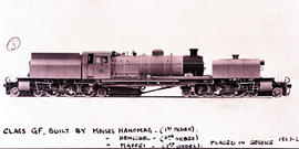 SAR Class GF No 2370 (1st order) built by Hanomag in 1927.