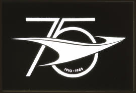 Logo 1910-1985 celebration.