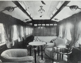 
Lounge of Royal Train.
