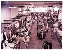 Springs, 1954. Store interior.