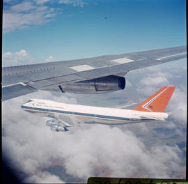 SAA Boeing 747 ZS-SAN 'Lebombo' in flight.