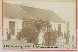 Hermanus. SAR Dennis bus arriving.