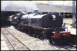 November 1991. SAR Class GF No 2401 'Cathy' heading a Special train.