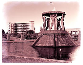 "Kimberley, 1966. Ernest Oppenheimer fountain."