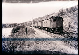 "Ladysmith district, 1929. Three SAR Class 1E's with coal train."