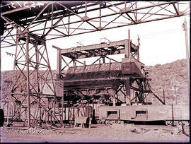 Durban, 1938. SAR coal wagons at coaling plant.