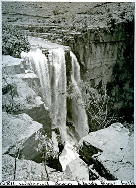 "Waterval-Boven, 1954. Elands River waterfall."