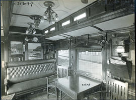 
SAR General Manager's private saloon No 1 'Africana', lounge.
