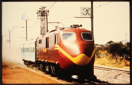Westonaria, 1978. In preparation for a high speed commuter service between Johannesburg and Preto...