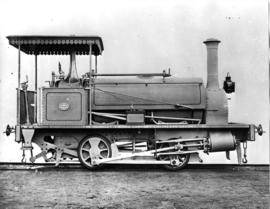 Port Elizabeth, 1874. Hunslet locomotive for Port Elizabeth Harbour, first harbour engines suppli...