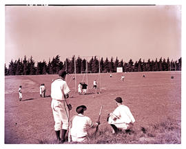 Springs, 1954. Mine recreation club baseball.