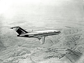 
SAA Boeing 727 ZS-DYN 'Limpopo' in flight.
