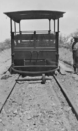
Motor trolley accident. (Album of Selati - Tzaneen construction)
