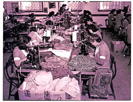 "Kimberley, 1948. Garment factory."