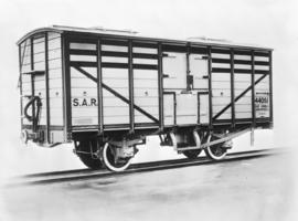 SAR type IZ-3 No 44051 short cattle wagon.