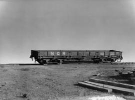 NGR 36ft low sided goods wagon No 1623 placed on traffic 1897 later SAR type D-25.