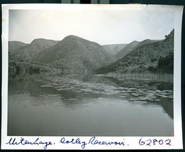 "Uitenhage district, 1954. Dolley reservoir, later Groendal dam."