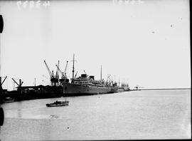 Port Elizabeth, 1936. Campanile and Port Elizabeth harbour.