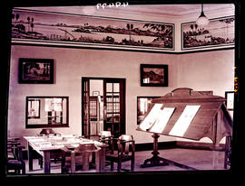 Springs, 1945. Library interior.