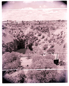 Kimberley, 1962. Big Hole. Diamond mine.