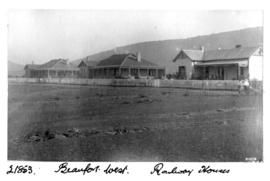 Beaufort West, 1922. Railway houses.