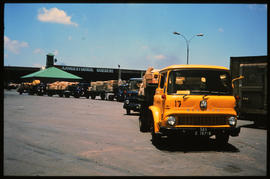 Johannesburg, 1974. SAR Bedford truck at Kaserne.